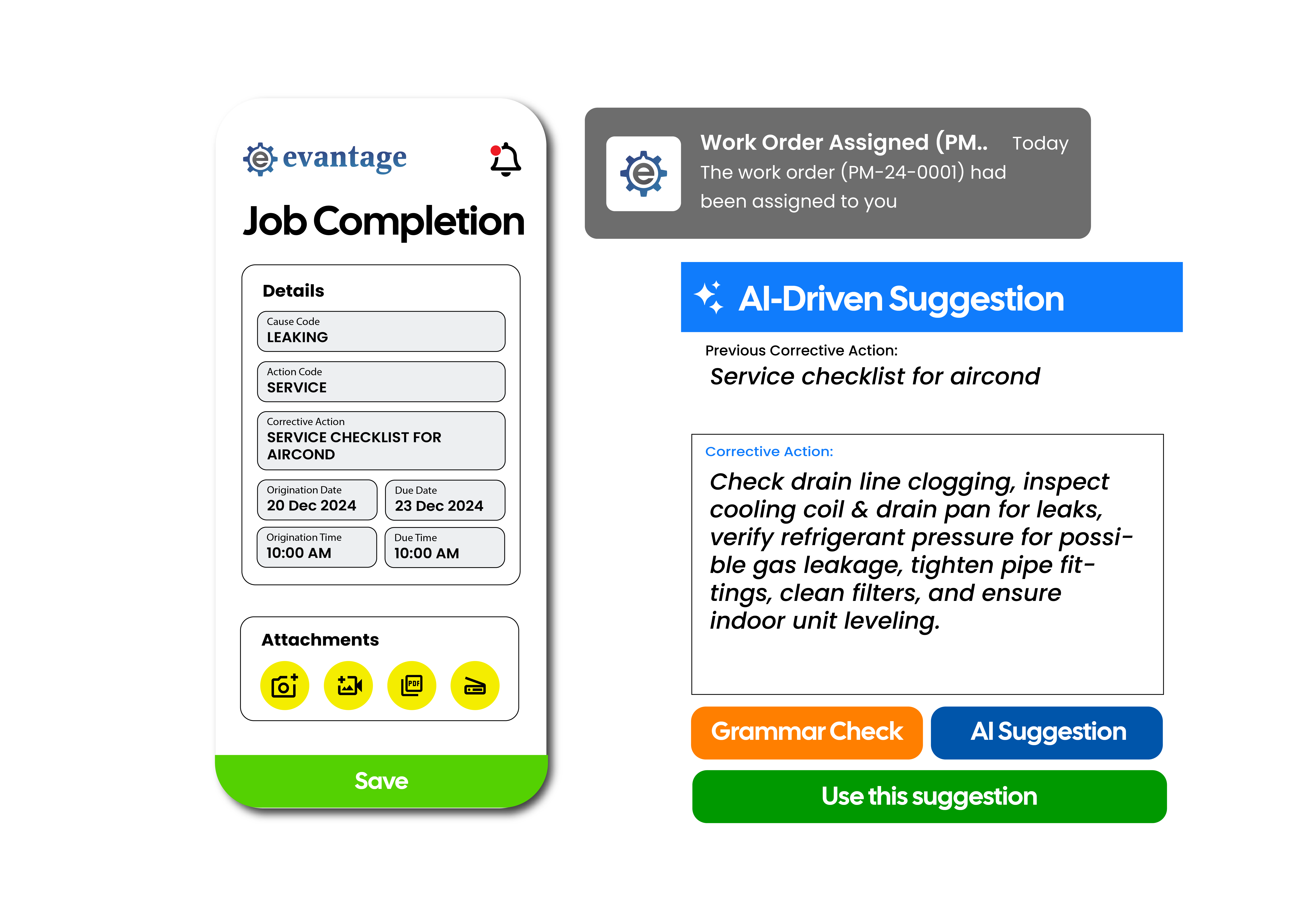 CMMS Technician Mobile App